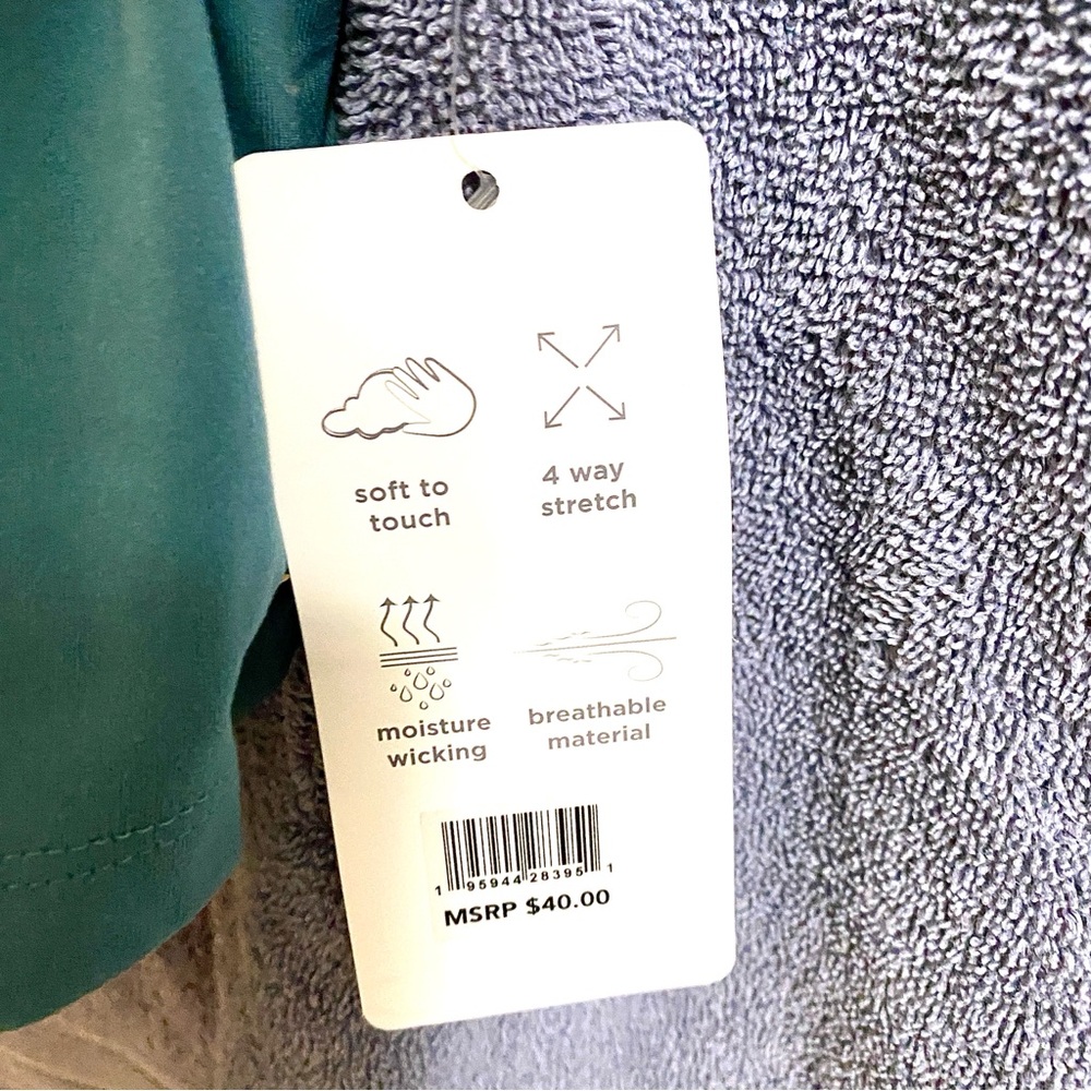 Jones New York Teal Bra Top - Picture 3 of 9